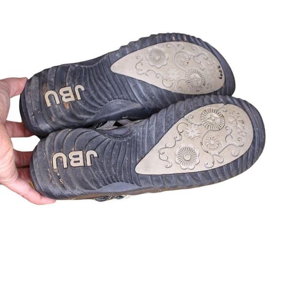 JBU Jambu Designs Shoes Vegan Active Strappy Black Gray 8.5M - Picture 5 of 5